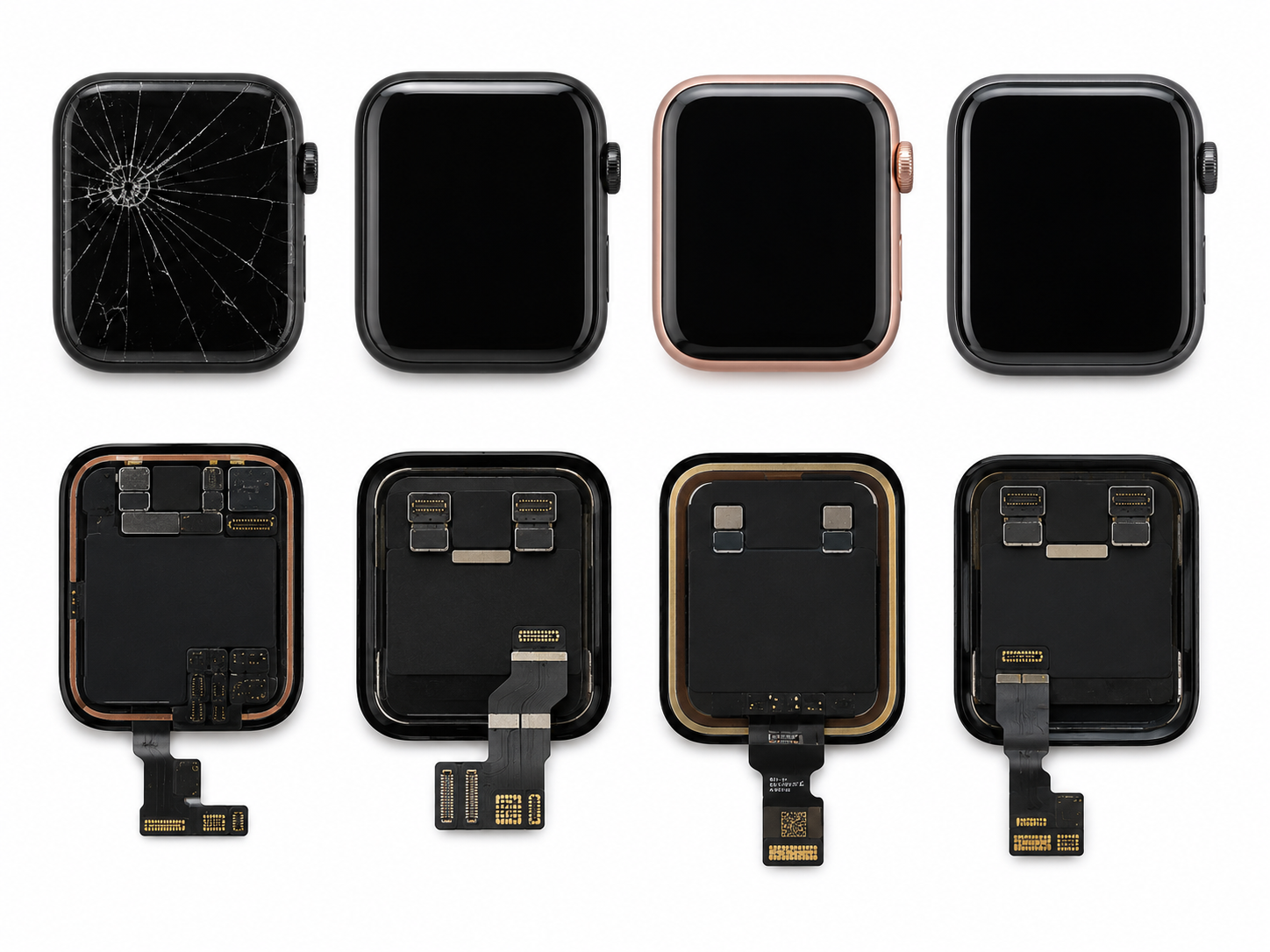 Apple Watch screens and glass